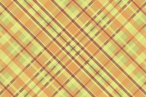 Tartan or plaid halloween color pattern. vector