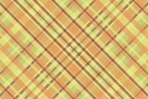 Tartan or plaid halloween color pattern. vector