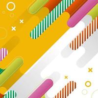 Colorful rounded shapes background. Abstract background. vector