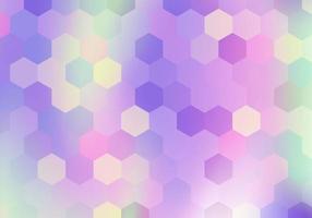 Gradient hexagonal background. Vector illustration.