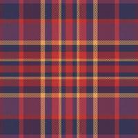 Tartan or plaid halloween color pattern. vector