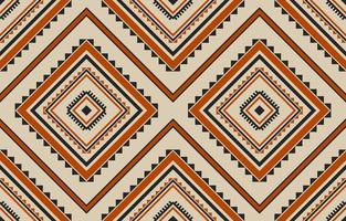 Fabric Indian style. Geometric ethnic seamless pattern in tribal. Aztec art ornament print. vector