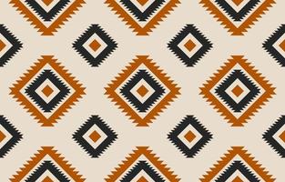 tela de estilo indio étnico. patrón geométrico étnico sin costuras en tribal. vector