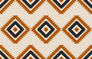 Geometric ethnic seamless pattern in tribal. Fabric ethnic Indian style. vector