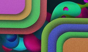 Colorful gradient abstract background with noise grain effect photo