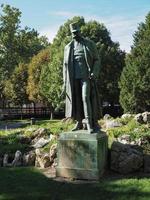 Franz Joseph I statue in Vienna photo