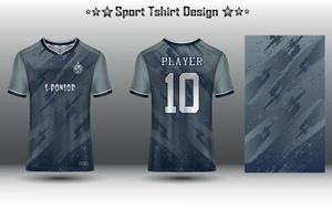 Soccer jersey mockup football jersey design sublimation sport t shirt design collection for racing, cycling, gaming, motocross vector