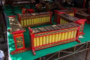 GAMELAN. Indonesian Javanese musical instrument photo