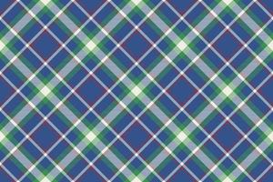 Tartan plaid background, diagonal check seamless pattern. Vector fabric texture for textile print, wrapping paper, gift card, wallpaper.