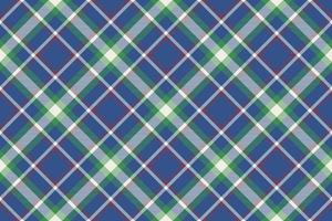 Tartan plaid background, diagonal check seamless pattern. Vector fabric texture for textile print, wrapping paper, gift card, wallpaper.