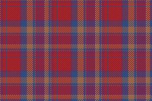 Seamless pattern of scottish tartan plaid. Repeatable background with check fabric texture. Vector backdrop striped textile print.