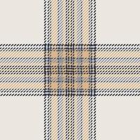 Plaid check pattern. Seamless fabric texture. Tartan textile print. vector