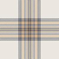 Plaid check pattern. Seamless fabric texture. Tartan textile print. vector