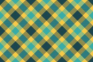 Tartan plaid background, diagonal check seamless pattern. Vector fabric texture for textile print, wrapping paper, gift card, wallpaper.