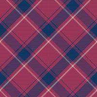 Seamless pattern of scottish tartan plaid. Repeatable background with check fabric texture. Vector backdrop striped textile print.