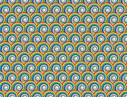 Rainbow pattern seamless. Colorful background vector texture design. Abstract cartoon stripes wallpaper.