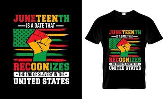 Juneteenth t-shirt design, Juneteenth t-shirt slogan and apparel design, Juneteenth typography, Juneteenth vector, Juneteenth illustration vector