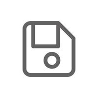 save icon . Perfect for website or user interface applications. vector sign and symbol