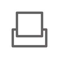 print icon . Perfect for website or user interface applications. vector sign and symbol