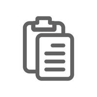 document icon . Perfect for website or user interface applications. vector sign and symbol