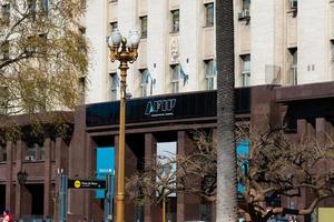 Buenos Aires, Argentina. September 04, 2022. Federal Administration of Public Income sign Administracion Federal de Ingresos Publicos usually shortened as AFIP is the revenue service of Argentina photo