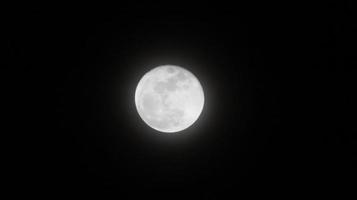 fase de la luna luna llena foto