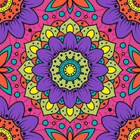 Rangoli Seamless Background vector