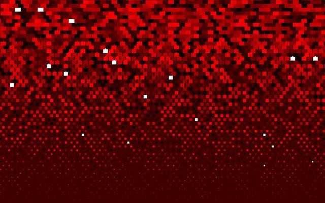 Light Red vector cover in polygonal style.