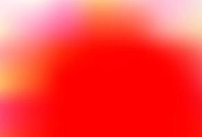 Light Red vector abstract blurred template.