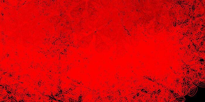 Dark red, yellow vector texture with disks.