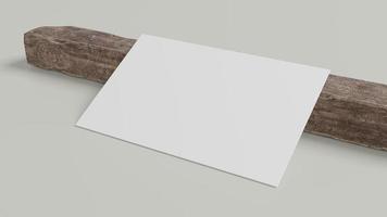 Business Card Blank Mockups photo