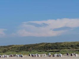 at the beach of Spiekeroog photo