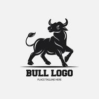 Bull icon design template vector