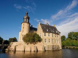 forest and castle in  westphalia photo