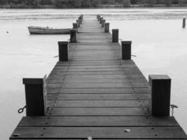 lake near borken in germany photo