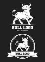 Bull icon design template vector