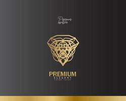 Creative Diamond Logo and Icon Design Template vector