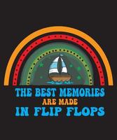 summer tshirt desing vector