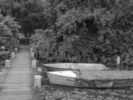 lake near borken in germany photo