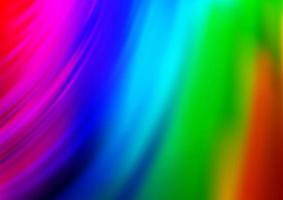 Light Multicolor, Rainbow vector template with lines, ovals.