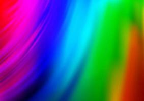 Light Multicolor, Rainbow vector template with lines, ovals.