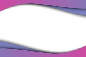 Modern curve frame design for business vector