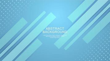 Modern 3d shapes background with diagonal style vector