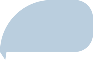 speech bubbles on transparent background . chat box or chat  square and doodle message or communication icon Cloud speaking for comics and minimal message dialog png