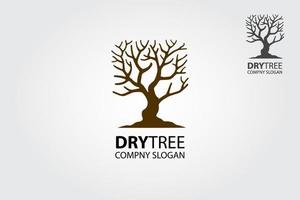 Dry Tree Vector Logo Template. Tree Logo Template Features. This logo is decorative, modern, clean and simple.