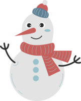 Snowman. new year character png