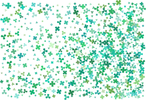 Clover leaves. Green Background png