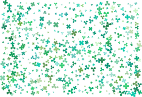 Clover leaves. Green Background png