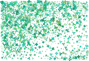 Clover leaves. Green Background png