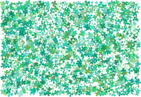 hojas de trébol fondo verde png